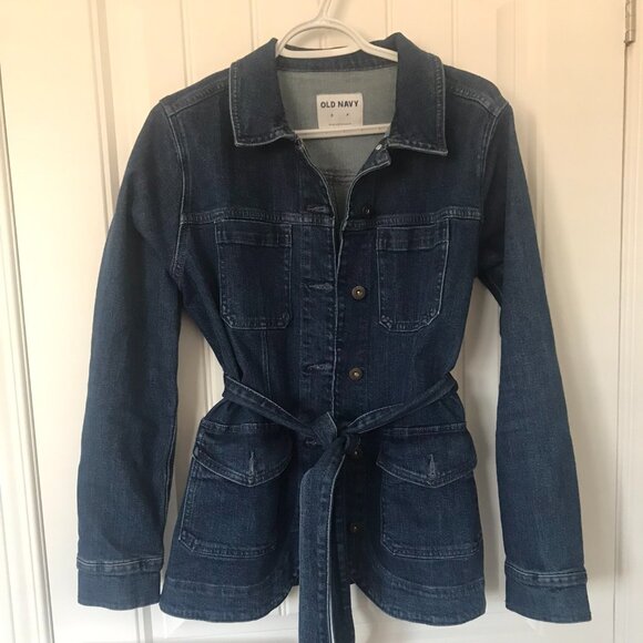 Old Navy Jean Utility Jacket - Picture 1 of 2